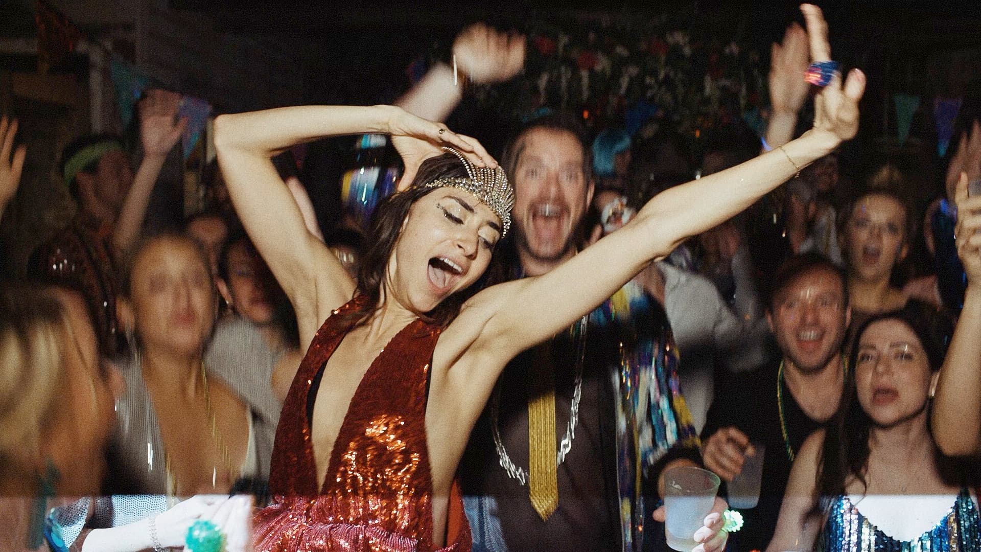 mardi gras inspired wedding filmed in new orleans