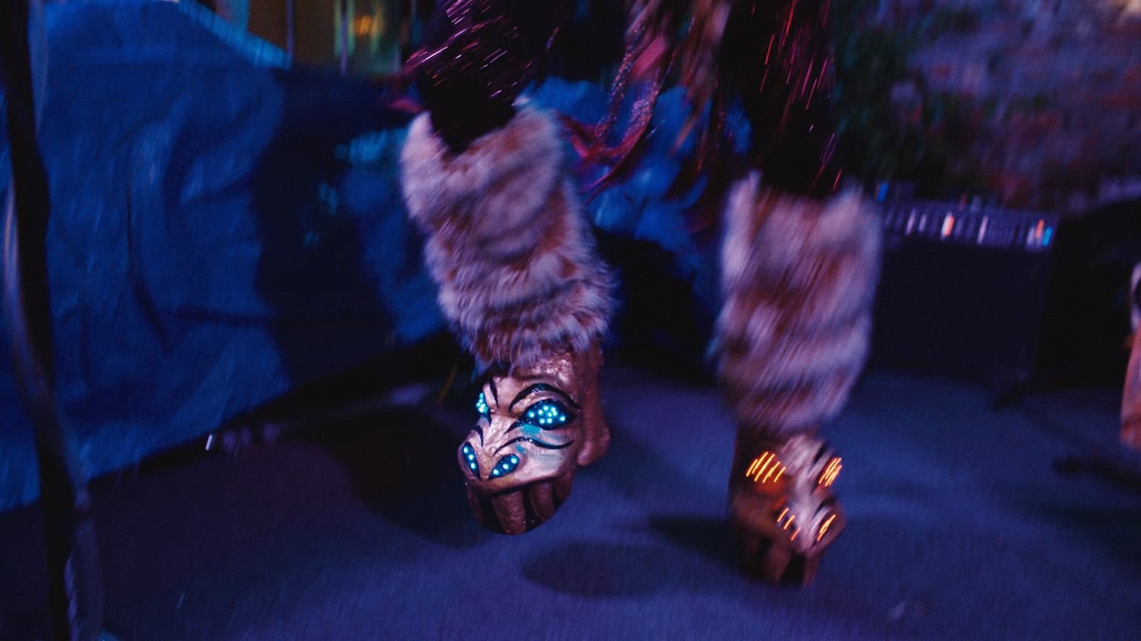 dragon boots lined with fur